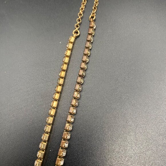 Betsey Johnson Pink Heart Rose Cameo Pendant Gold Tone Necklace Bow LOOK READ - Picture 5 of 9